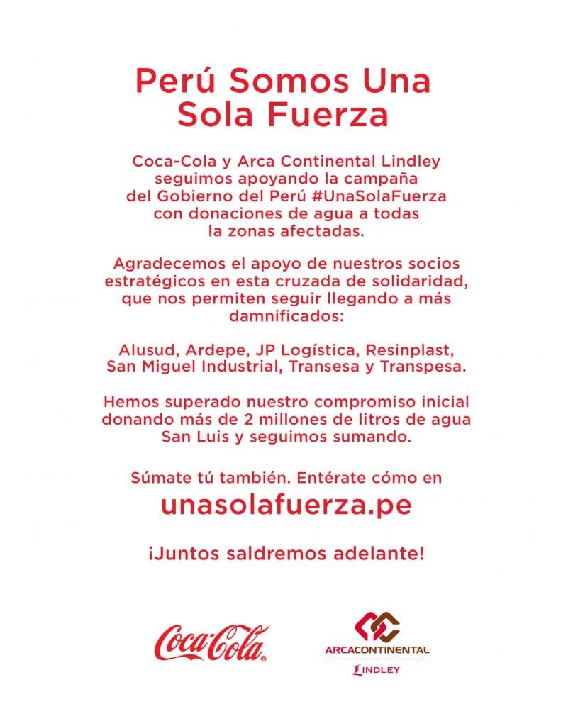 COMUNICADO COCA COLA 1