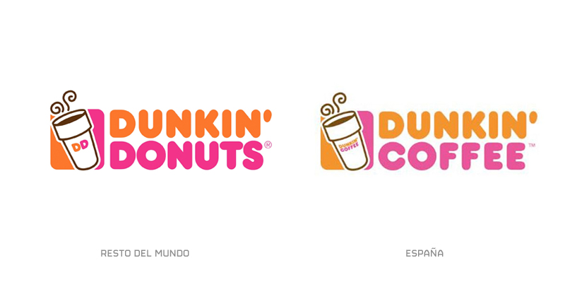 dunking logo diferente