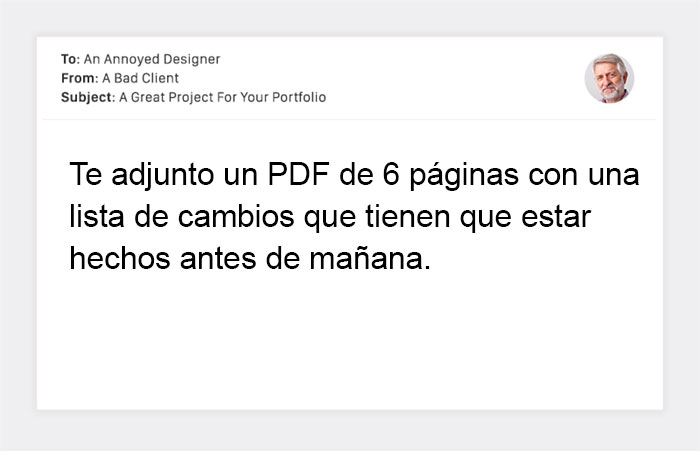 horribles emails clientes disenadores joshua johnson 3