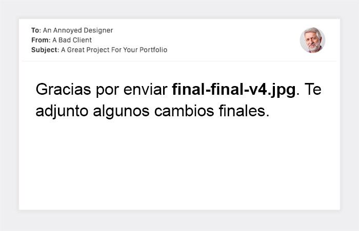 horribles emails clientes disenadores joshua johnson 5