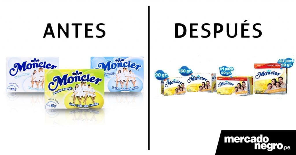 moncler antes y despues