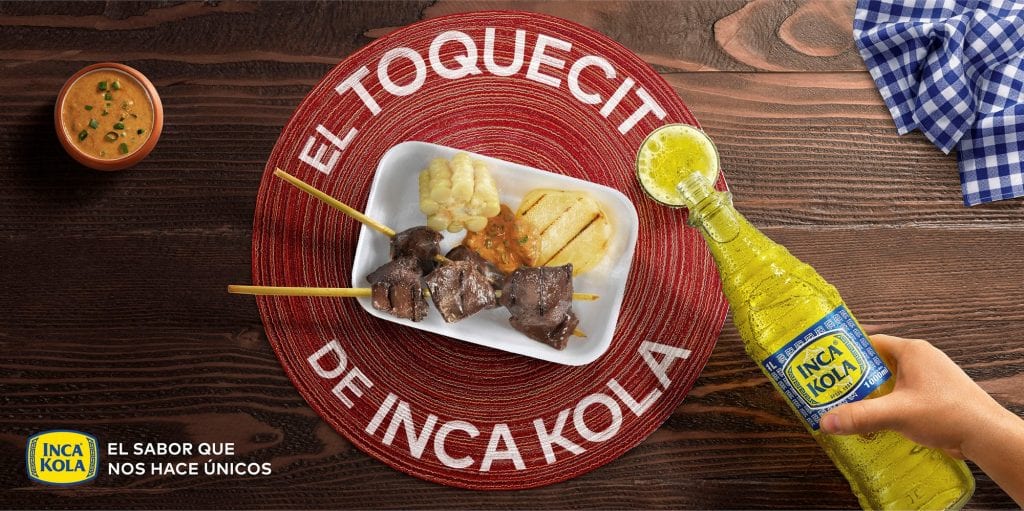 El Toquecito de Inca Kola Anticucho