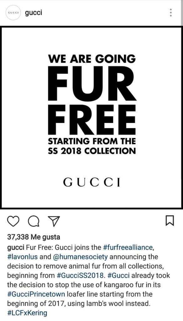 Gucci instagram