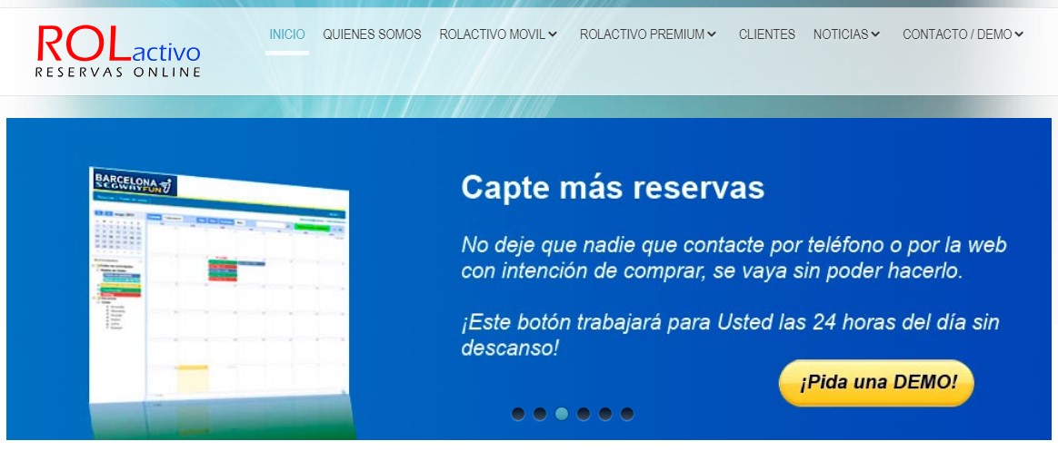 Sistemas y Aplicaciones de reservar citas online para tu empresa 5 rolactivo
