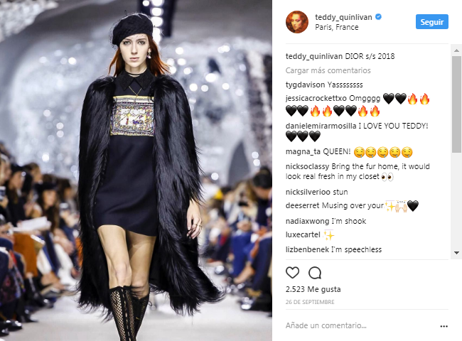 Instagram y las marcas de moda 3 MN N Teddy