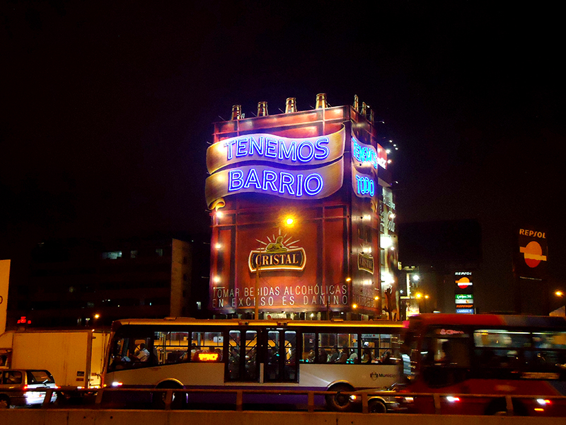 Banderola GRAU NOCHE FRONTAL