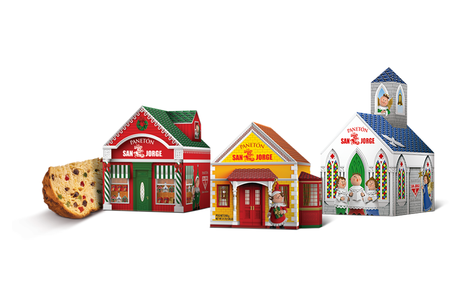Marcas que compiten en navidad por sector 11 PANETONES SAN JORGE