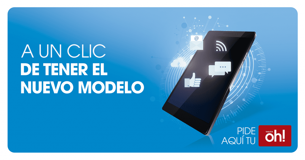 Tarjeta oh! es seleccionada como caso de éxito en Facebook a nivel mundial 2 a un clic nuevo CONECTAR4