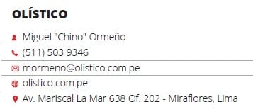 contacto olistico
