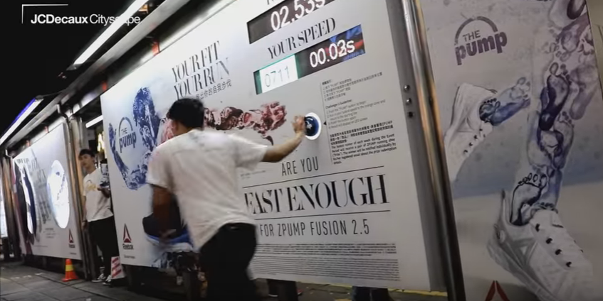 Reebok realizó dinámica activación en los paraderos de autobús de Hong Kong 1 073044c15d020034f9d867ba915c7772