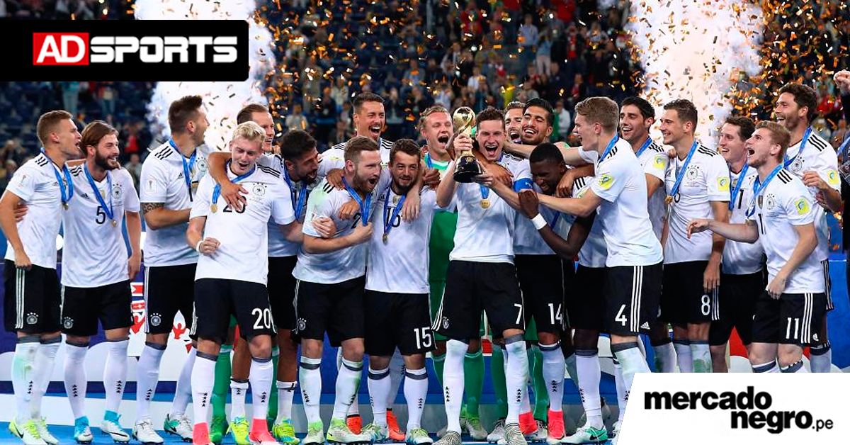 Adidas y Alemania se coronaron como los campeones de la Copa Confederaciones 1 ALEMANIA