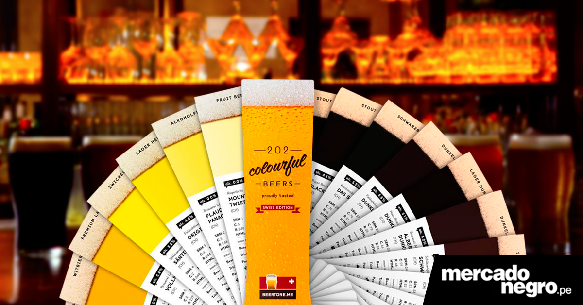 Beertone, la guía pantone para los amantes cerveceros 1 BEERTONE PANTONERA CERVECERA