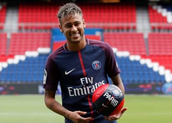 Soccer Football - Paris Saint-Germain F.C. - Neymar Jr Press Conference - Paris, France - August 4, 2017   New Paris Saint-Germain signing Neymar Jr   REUTERS/Christian Hartmann