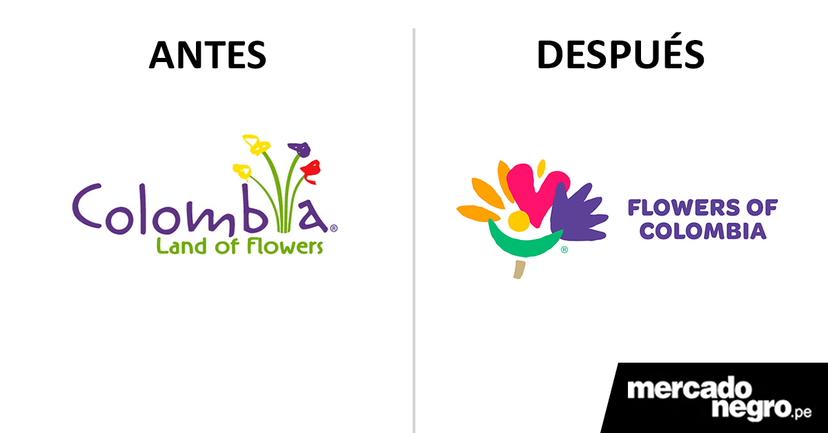 Colombia presenta su nueva marca como exportador mundial de flores 1 ANTES Y DESPUES FLOWERS OF COLOMBIA