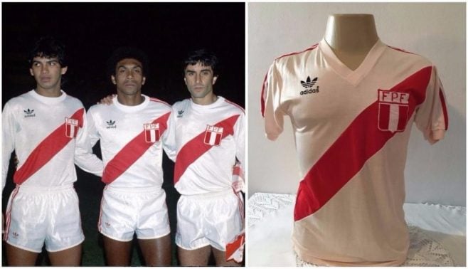 ¿Cuáles han sido las marcas que han vestido a la selección peruana para el mundial? 3 59a599ace3f4b