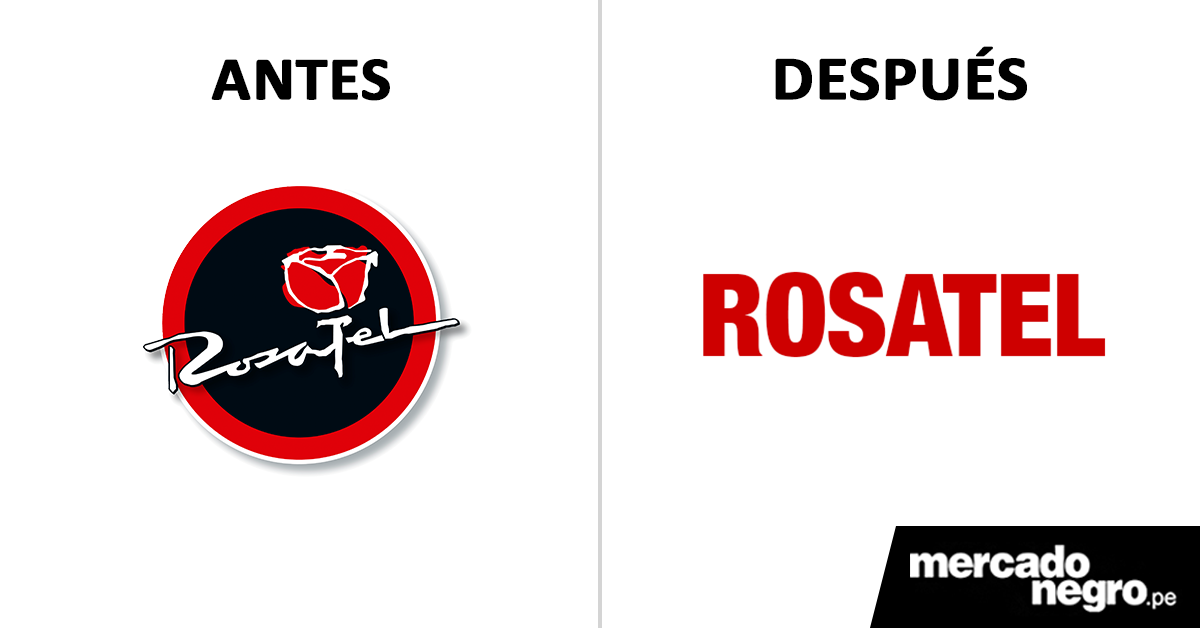 Rosatel presenta su nuevo logo este 2018 1 ANTES Y DESPUES ROSATEL