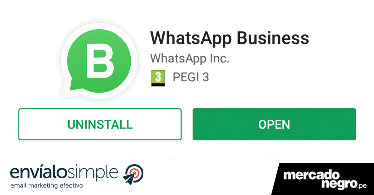 ¡WhatsApp for business ya se puede descargar para Android! MercadoNegro