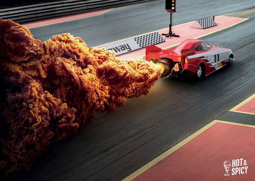 KFC por todos lados en la nueva campaña gráfica del fast food 1 kfc 1