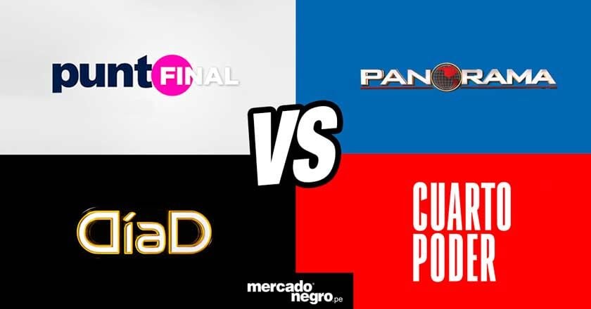 Guerra por el rating: Cuarto Poder, Día D, Punto Final y Panorama ... Guerra por el rating: Cuarto Poder, Día D, Punto Final y Panorama ...