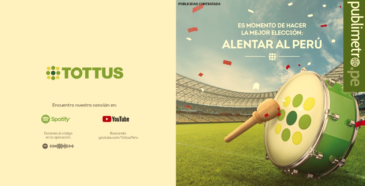 “Mi selección”: El jingle de Tottus que alienta a la blanquirroja 1 Screenshot 11