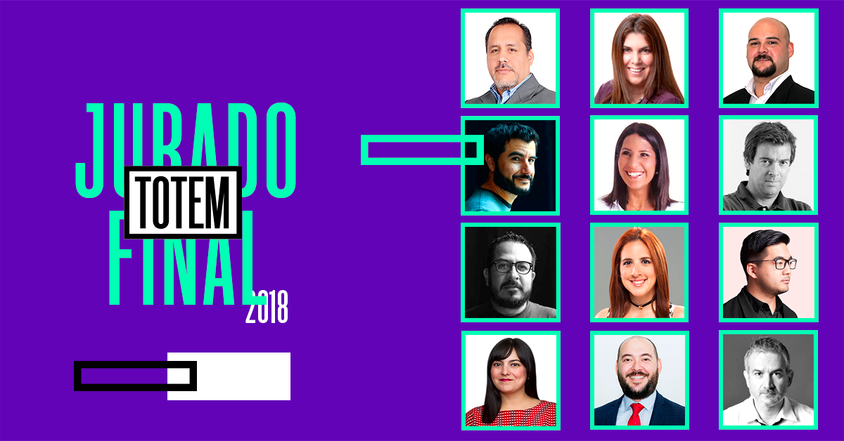 Ellos conforman el jurado final de Premios TOTEM 2018 1 POST JURADO FINAL