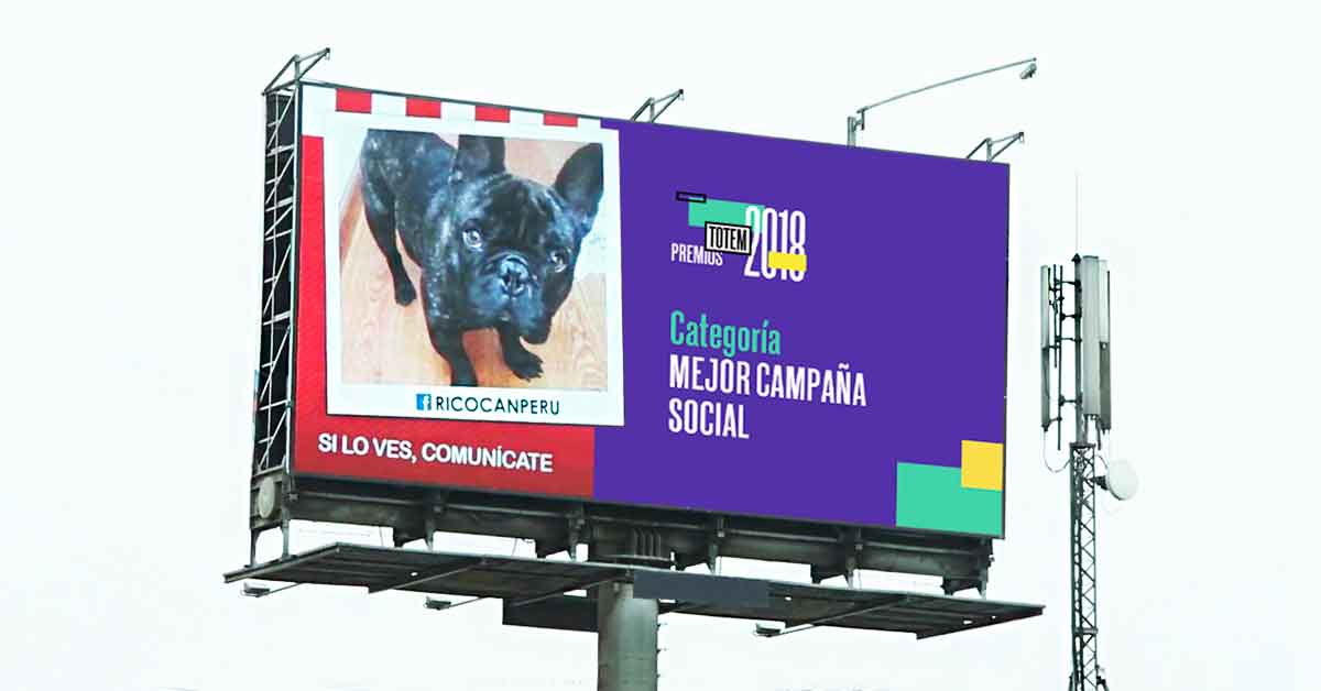 Premios TOTEM reconoce a la Mejor campaña social 1 Mejor Campaña Social Reducida