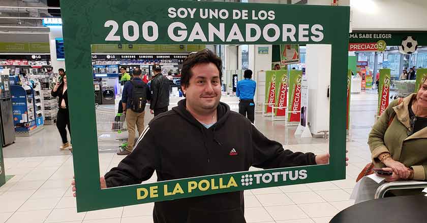 Tottus cumple con la polla y devuelve el costo de 200 televisores 1 ganadores polla tottus baja