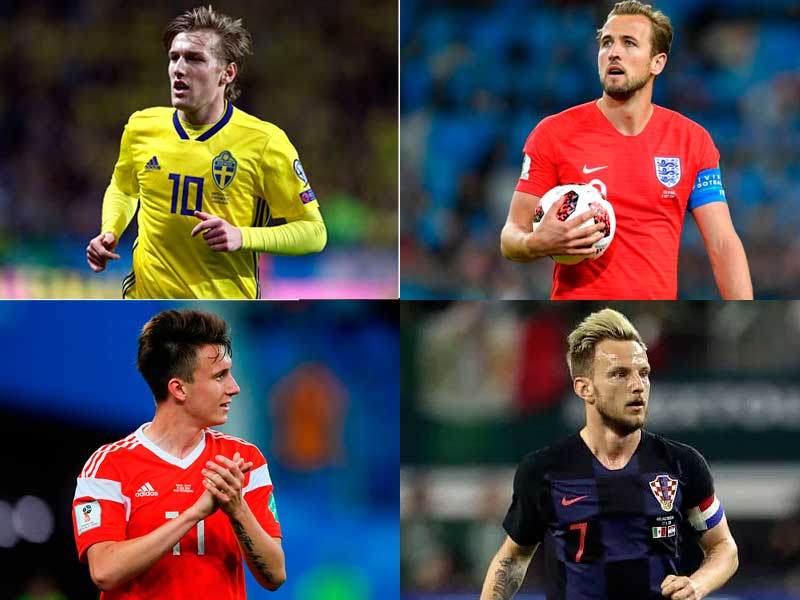 Cuartos de final: ¿Cuál es el valor de las selecciones de Suecia, Inglaterra, Rusia y Croacia? 1 nota ale