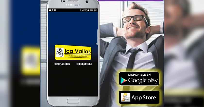 Ica Vallas Outdoors lanza nueva APP 1 ICA VALLAS BAJA 1