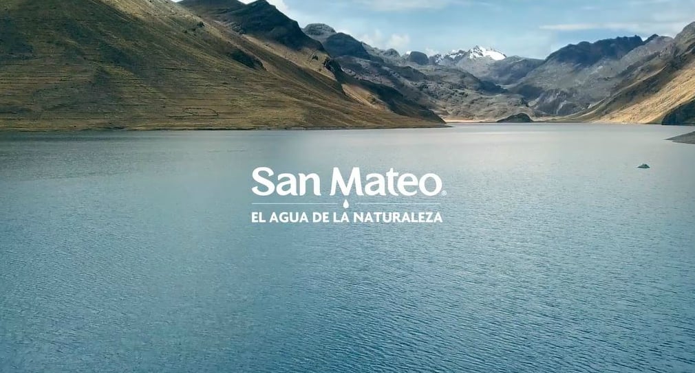 San Mateo lanza spot sobre su “agua de la naturaleza” 1 san mateo