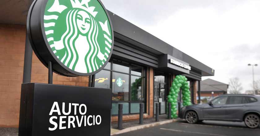 ‘Drive thru’: el nuevo servicio de Starbucks 1 starbucks autoservicio baja