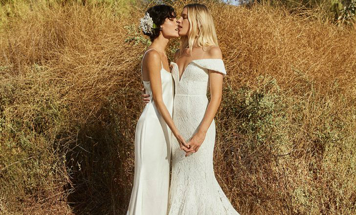 Pareja de mujeres protagoniza campaña de marca para novias 1 Reformation 980x440 1
