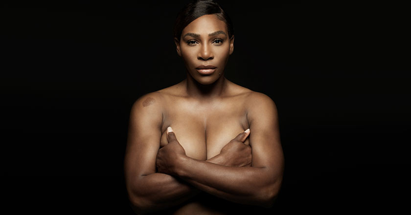 Serena Williams se desnuda y canta para salvar vidas del cáncer 1 serena williams TOUCH YOURSELF portal