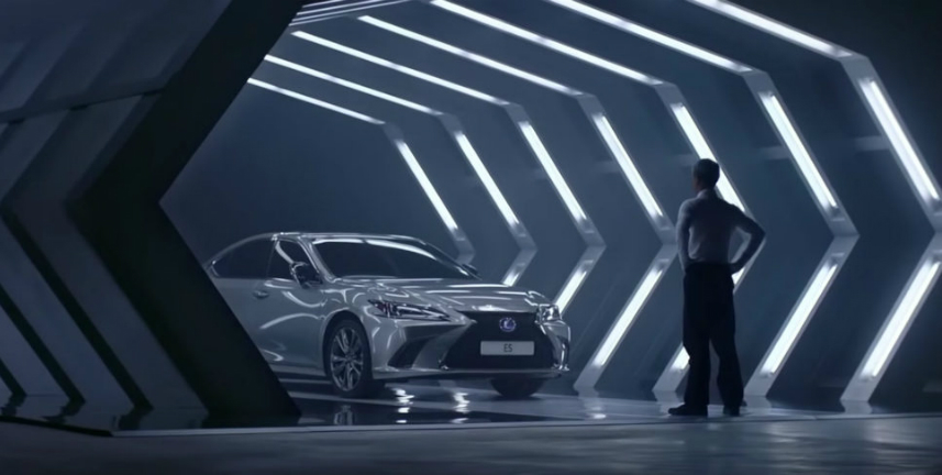 Crean el primer spot de publicidad generado con Inteligencia Artificial 1 Lexus ES AI Commercial