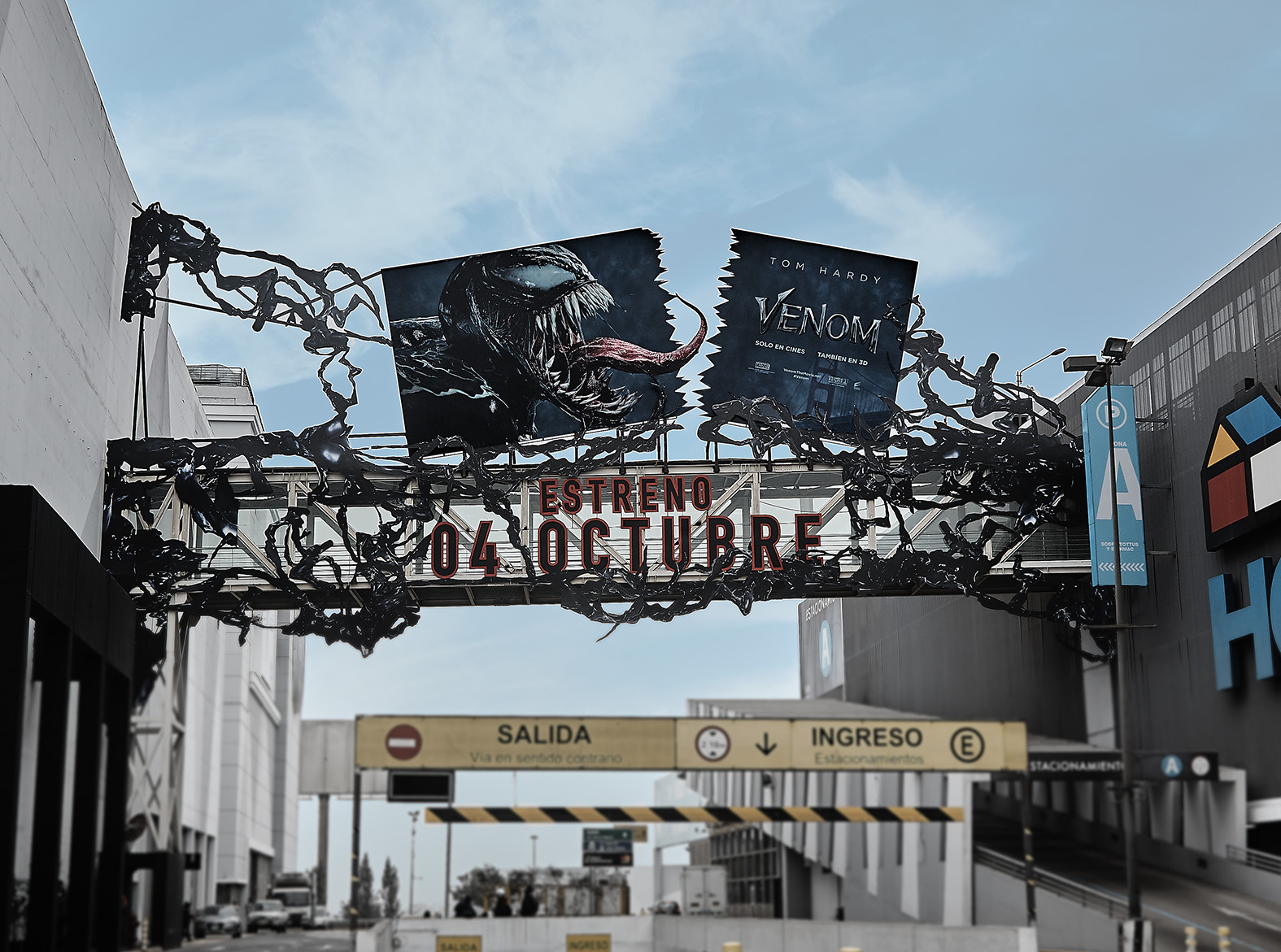 Nueva campaña para Venom 1 vista venom instalado