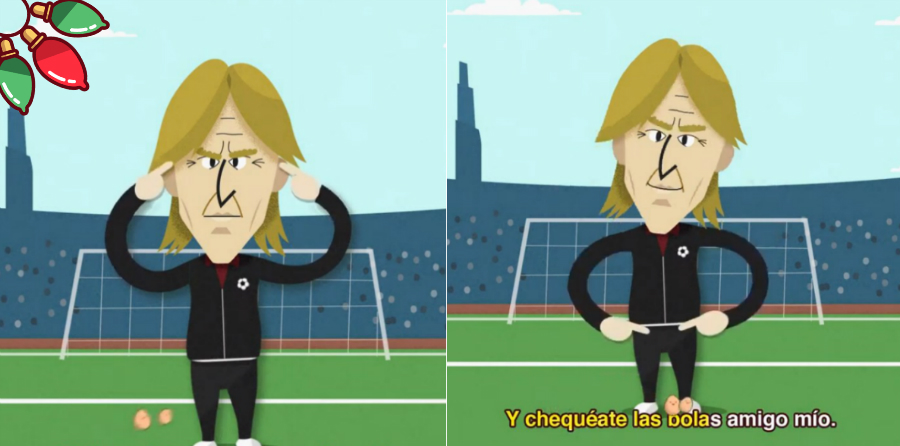 Hombres se autoexaminan al ritmo del popular “Jingle Balls” 1 campaña