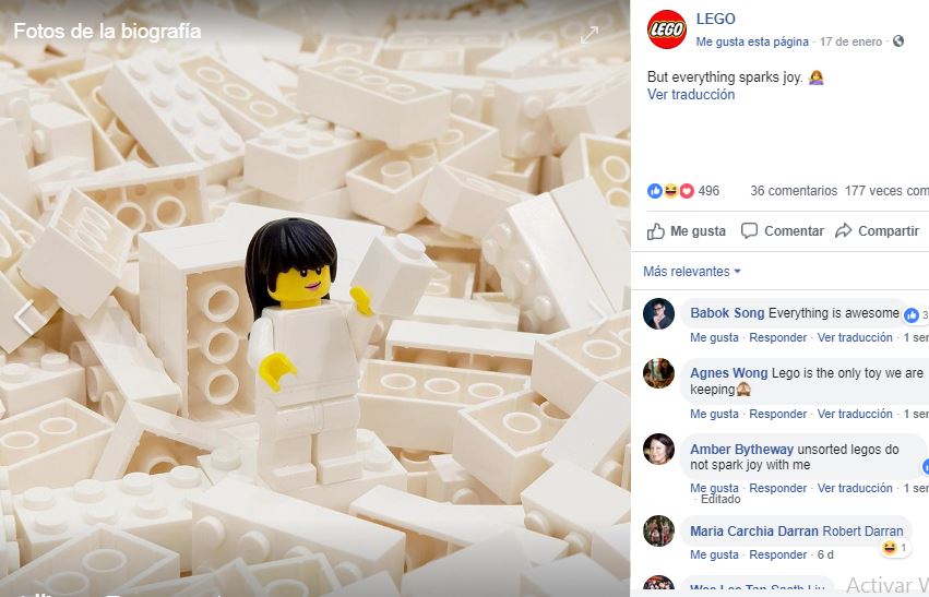 LEGO trolea a Marie Kondo, la gurú del orden, con divertida campaña 2 Captura 13
