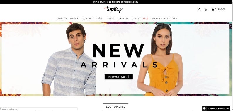 Topitop llegará a tu puerta, gracias a su nuevo canal e-commerce 1 PORTADA 1 Portal