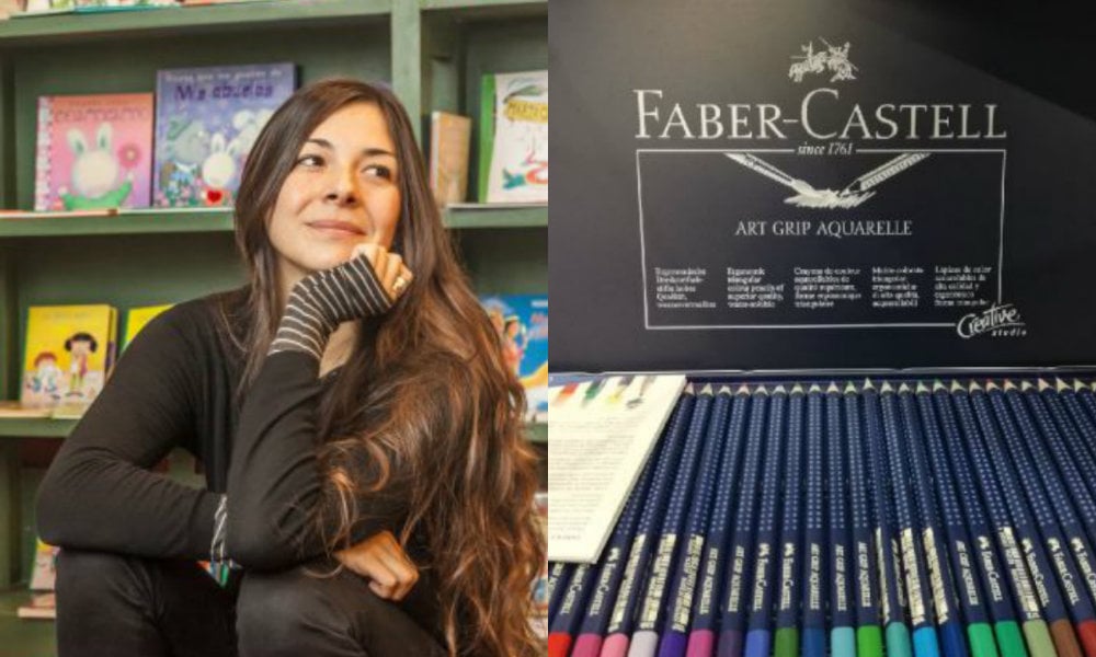 La artista peruana Issa Watanabe es nueva embajadora de Faber-Castell 1 issa watanabe