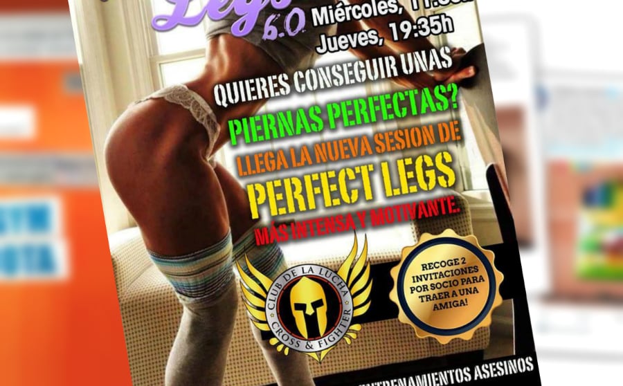 Anuncio de gimnasio fue elegido el peor del Año (y el más machista) 1 peor anuncio del año