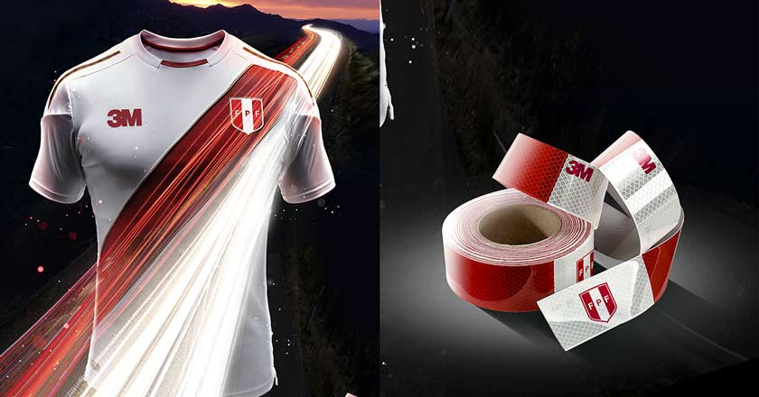 3M crea una cinta reflectante que “atraviesa nuestros corazones” 1 3m Cinta reflectante seleccion peruana