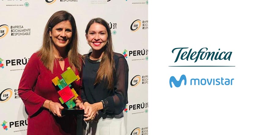 Telefónica/Movistar es reconocida como Empresa Socialmente Responsable 1 Movistar telefonica premio ESR Empresa Socialmente Responsable