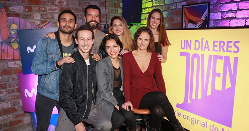 Movistar Perú presenta la primera serie original de América Latina 1 movistar un dia eres joven