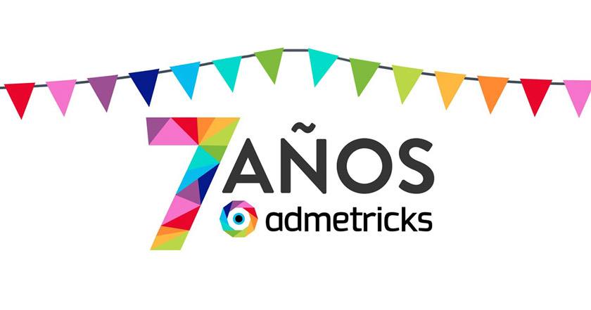 ¡Admetricks cumplió 7 años! 1 Admetricks cumplip 7 anos