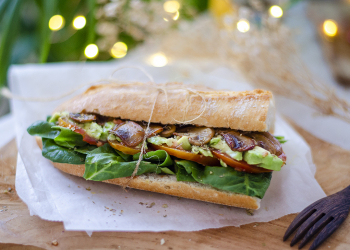 bocadillo vegano vegetariano sin carne vegetal receta