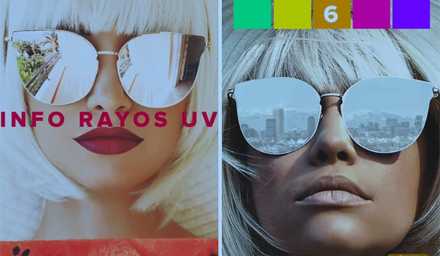 Publicidad exterior informa sobre los niveles de radiación solar 1 Publicidad exterior informa sobre los niveles de radiación solar