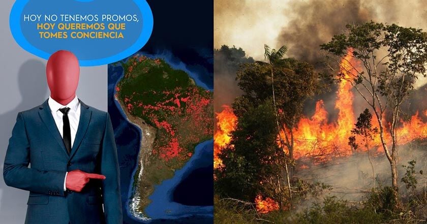 Adams deja sus promociones a un lado y lanza mensaje por el Amazonas 1 oEcSvAns