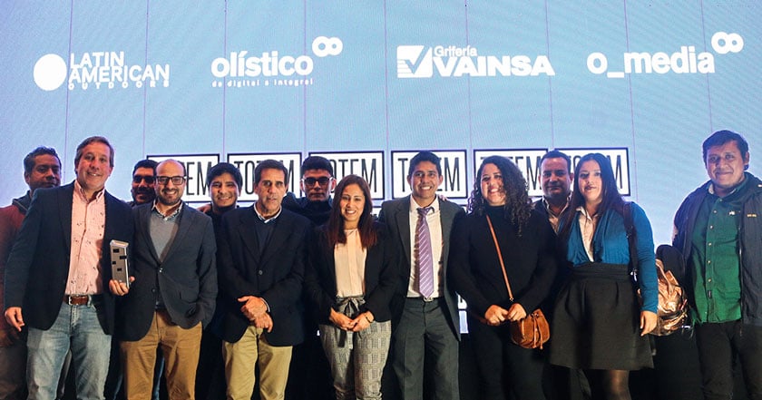 Olístico se adjudicó dos trofeos de Plata en los Premios TOTEM 2019 1 premios totem olistico panel vainsa