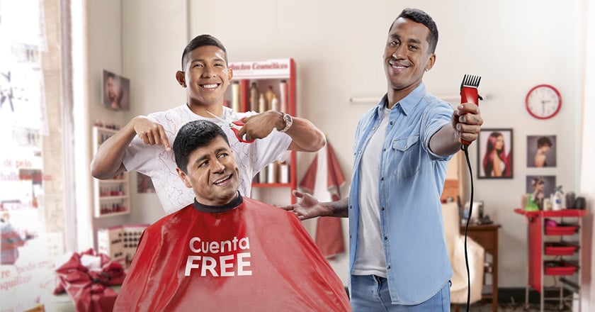 El ‘Checho’ Ibarra muestra nuevo look al perder apuesta con Tapia y ‘Orejas’ Flores 1 scotiabank checho ibarra apuesta flores y tapia cuenta free no