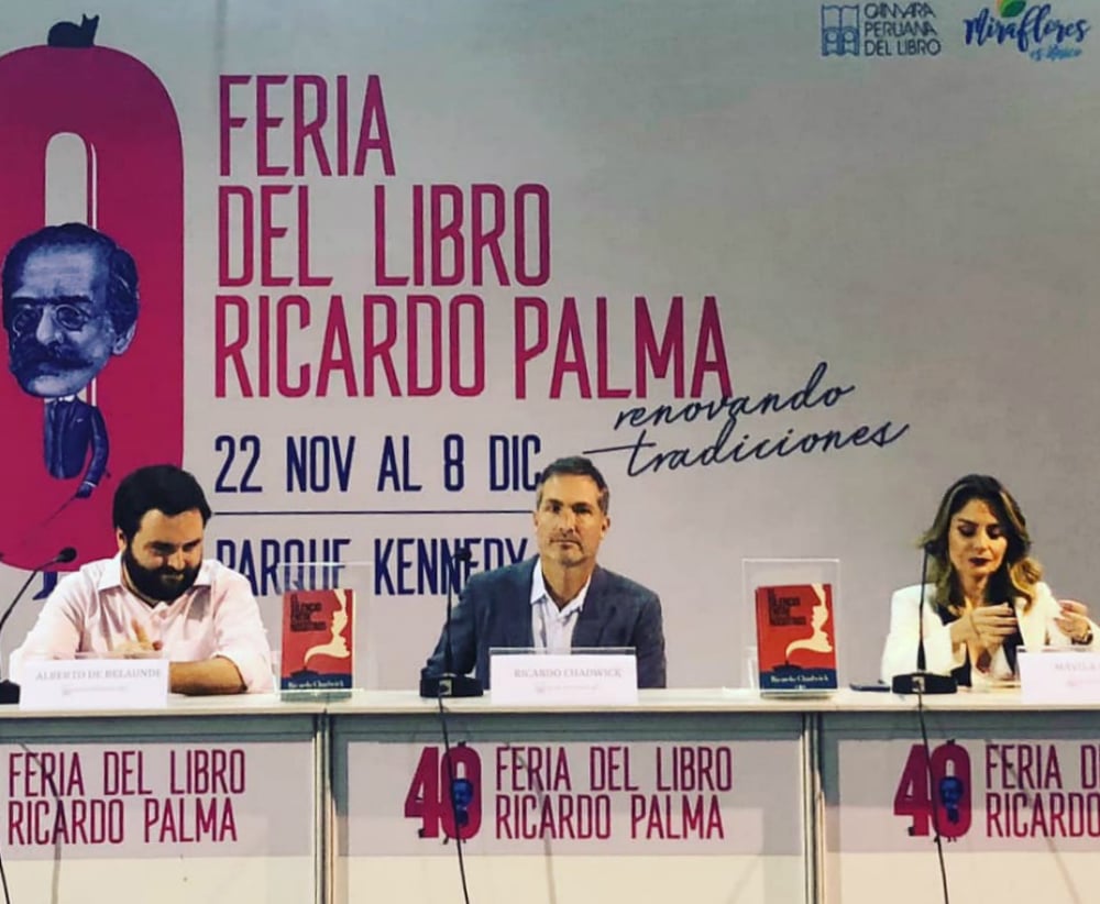 Ricardo Chadwick presentó conmovedor libro sobre la historia de sus padres 1 director creativo librto 1